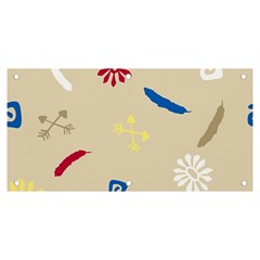 Pattern-star Moca Banner And Sign 6  X 3  by nateshop