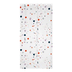 Background-round Spots Shower Curtain 36  X 72  (stall)  by nateshop