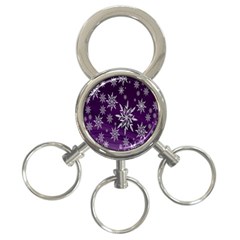 Star Christmas 3-ring Key Chain by nateshop