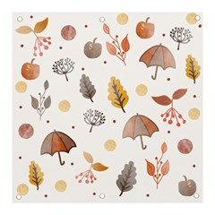 Autumn Boho Art Boho Background Banner And Sign 3  X 3 