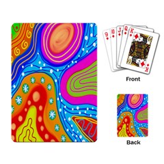 Abstract-tekstur Playing Cards Single Design (rectangle) by nateshop