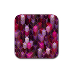 Cube-surface Rubber Coaster (square) by nateshop