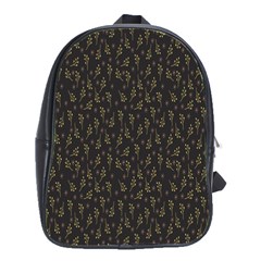 Floral,elegan School Bag (large) by nateshop