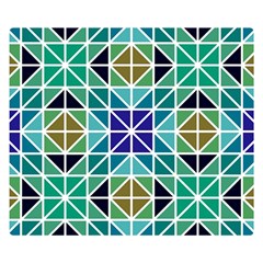 Mosaic Double Sided Flano Blanket (small) 