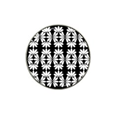 Illustration Floral Pattern Floral Background Hat Clip Ball Marker (10 Pack) by Wegoenart