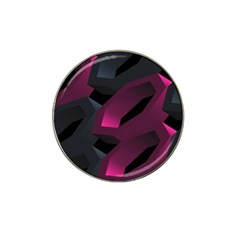 Illustration Hexagon Geometric Art Design Hat Clip Ball Marker