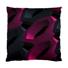 Illustration Hexagon Geometric Art Design Standard Cushion Case (One Side)