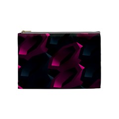 Illustration Hexagon Geometric Art Design Cosmetic Bag (Medium)