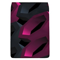 Illustration Hexagon Geometric Art Design Removable Flap Cover (L)