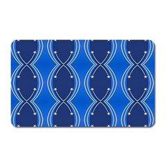 Illustration Pattern Background Wallpaper Magnet (rectangular) by Wegoenart