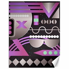 Illustration Background Abstract Geometric Canvas 18  X 24  by Wegoenart