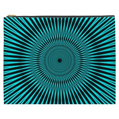 Illusion Geometric Background Cosmetic Bag (xxxl) by Wegoenart