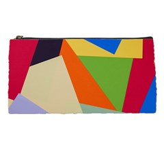 Illustration Colored Paper Abstract Background Pencil Case by Wegoenart