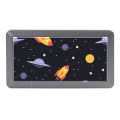 Cosmos Rocket Spaceships Ufo Memory Card Reader (mini) by Wegoenart