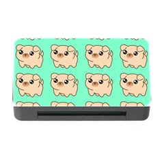 Puppy Pattern Wallpaper Dog Pet Memory Card Reader With Cf by Wegoenart