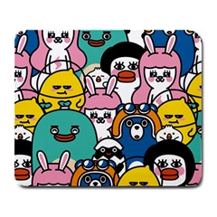 Illustration Animals Cartoon Background Pattern Large Mousepads