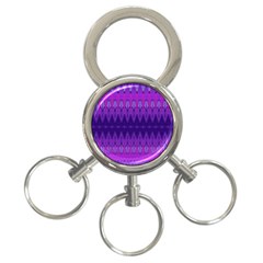 Illustration Purple Abstract Wallpaper Pattern Abstract 3-ring Key Chain