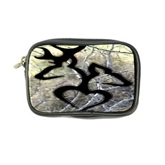 Black Love Browning Deer Camo Coin Purse by Jancukart