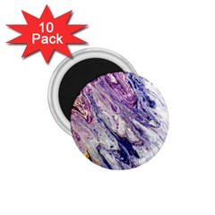 Marble Pattern Texture 1 75  Magnets (10 Pack) 