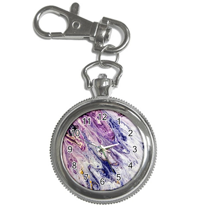 Marble Pattern Texture Key Chain Watches