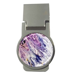 Marble Pattern Texture Money Clips (round) 