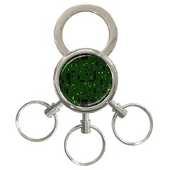 Board Conductors Circuits 3-ring Key Chain