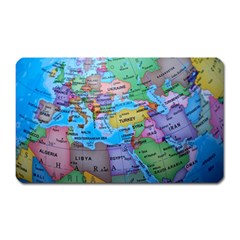 Globe World Map Maps Europe Magnet (rectangular)