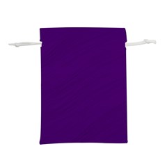 Purple Lightweight Drawstring Pouch (l) by nateshop