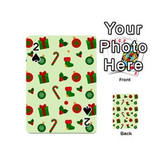 Illustration Festive Background Holiday Background Playing Cards 54 Designs (mini) by Amaryn4rt