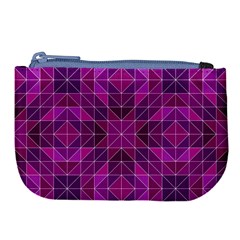 Purple-art Large Coin Purse