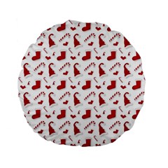 Christmas Template Advent Cap Standard 15  Premium Flano Round Cushions by Amaryn4rt