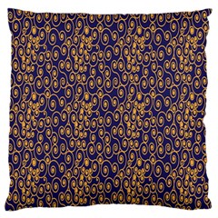 Spiral Large Flano Cushion Case (two Sides)