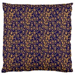 Spiral Large Flano Cushion Case (Two Sides) Front