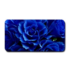 Blue Roses Flowers Plant Romance Medium Bar Mats by Wegoenart