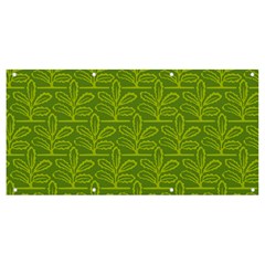 Oak Tree Nature Ongoing Pattern Banner And Sign 8  X 4  by Mariart
