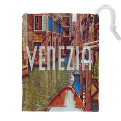 Venezia Boat Tour  Drawstring Pouch (4xl) by ConteMonfrey