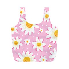 Sunflower Love Full Print Recycle Bag (m) by designsbymallika