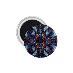 Blue Onn Burgundy 1 75  Magnets by kaleidomarblingart