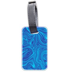 Abstract-pattern-art-desktop-shape Luggage Tag (two Sides)