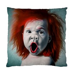 Son Of Clown Boy Illustration Portrait Standard Cushion Case (Two Sides)