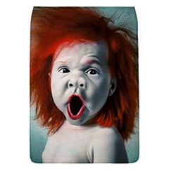 Son Of Clown Boy Illustration Portrait Removable Flap Cover (S)