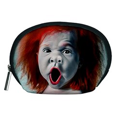 Son Of Clown Boy Illustration Portrait Accessory Pouch (Medium)