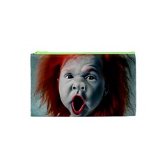 Son Of Clown Boy Illustration Portrait Cosmetic Bag (XS)