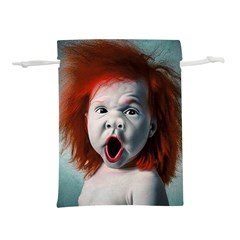 Son Of Clown Boy Illustration Portrait Lightweight Drawstring Pouch (s) by dflcprintsclothing