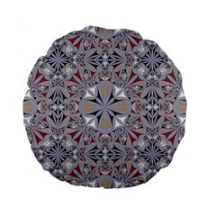 Triangle-design Standard 15  Premium Round Cushions by nateshop