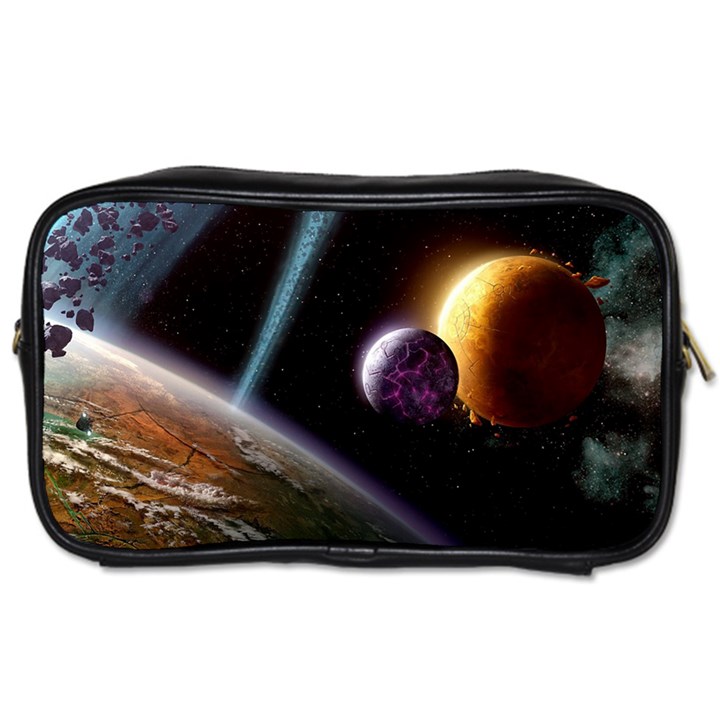 Planets In Space Toiletries Bag (One Side)