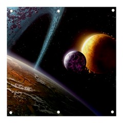 Planets In Space Banner And Sign 3  X 3 