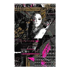 Grunge Witch Shower Curtain 48  X 72  (small)  by MRNStudios