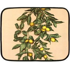 A Vintage Bunch Of Lemons Fleece Blanket (mini) by ConteMonfrey