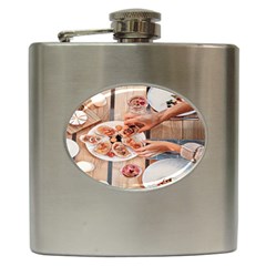 A Beautiful Table - Italian Food Hip Flask (6 Oz) by ConteMonfrey